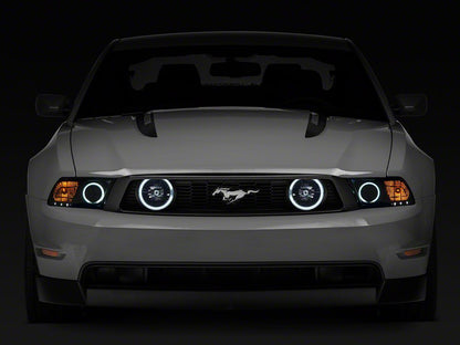 Raxiom LED Halo Fog Lights; Smoked (05-12 Mustang GT)