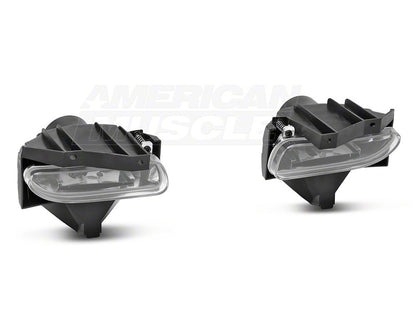 Raxiom Axial Series Fog Lights; Chrome (99-04 Mustang, Excluding Cobra)