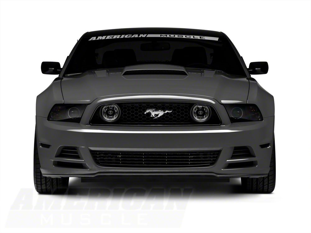 Raxiom CCFL Halo Fog Lights; Chrome (13-14 Mustang GT)