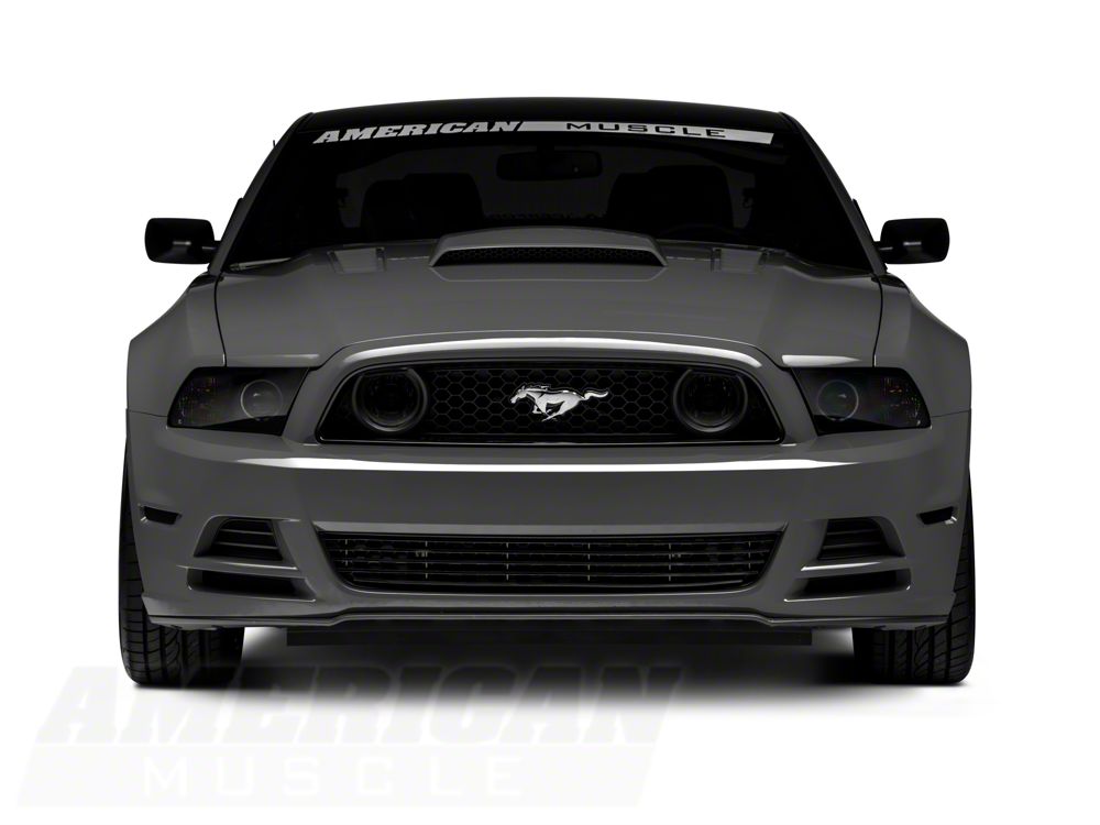 Raxiom CCFL Halo Fog Lights; Smoked (13-14 Mustang GT)