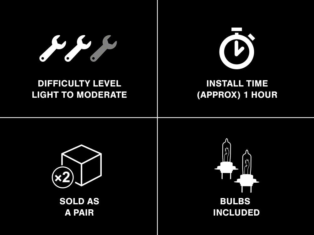 Raxiom CCFL Halo Fog Lights; Smoked (13-14 Mustang GT)