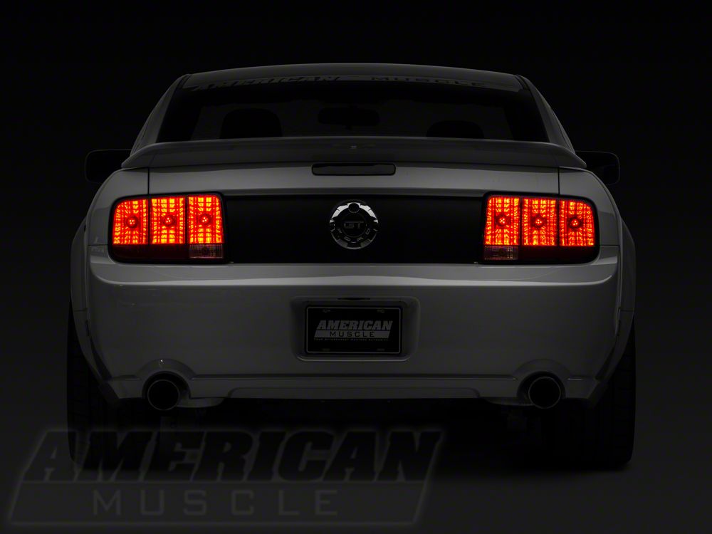 Raxiom LED Sequential Tail Light Kit; Plug-and-Play (05-09 Mustang)