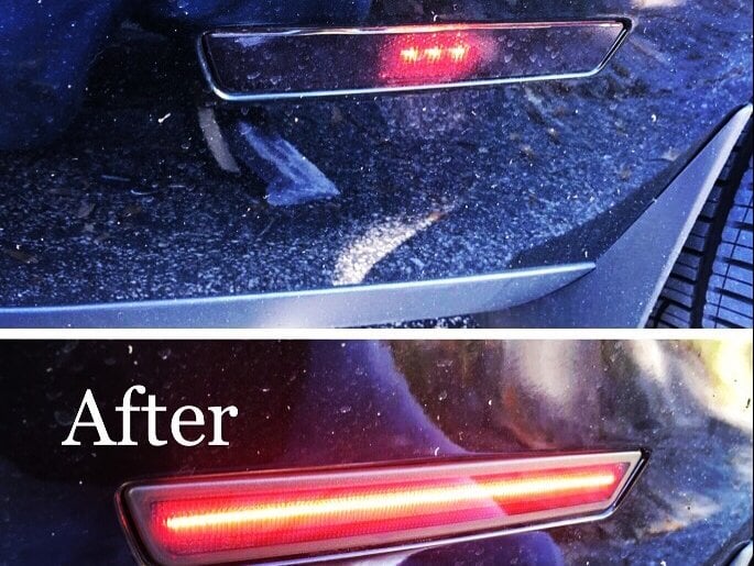 Raxiom Axial Series LED Side Marker Lights; Smoked (15-23 Challenger, Excluding Widebody)