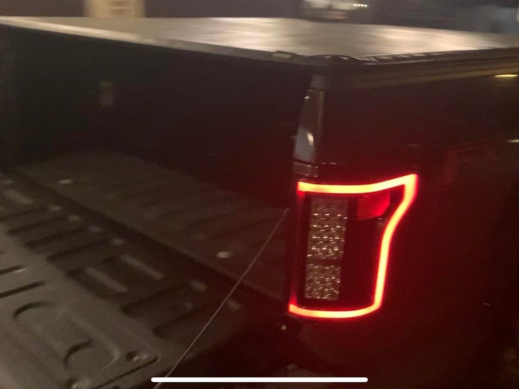 Raxiom LED Tail Lights; Black Housing; Smoked Lens (15-17 F-150 w/ Factory Halogen Non-BLIS Tail Lights)