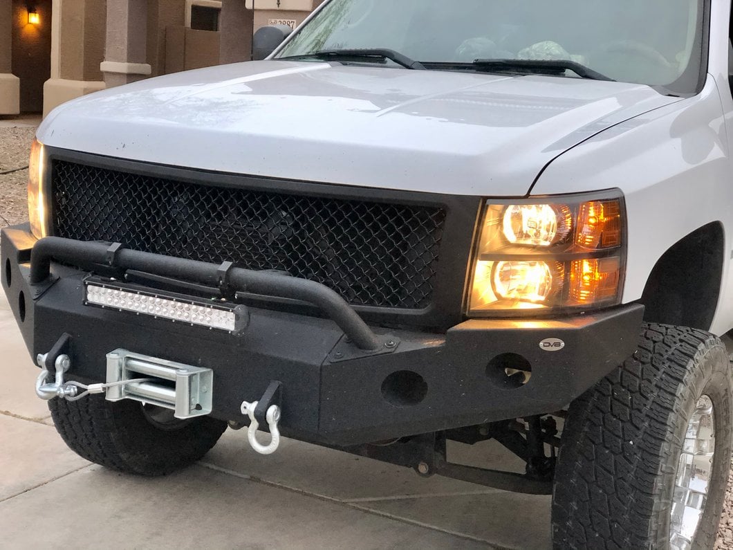 Raxiom Euro Headlights; Black Housing; Clear Lens (07-13 Silverado 1500)