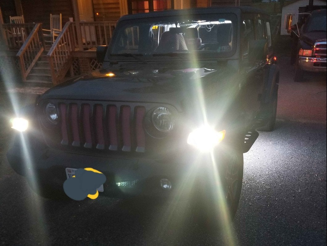 Raxiom Axial Series Dual Color LED Front Turn Signal Light Bulbs; 7443 (18-25 Jeep Wrangler JL Sport)