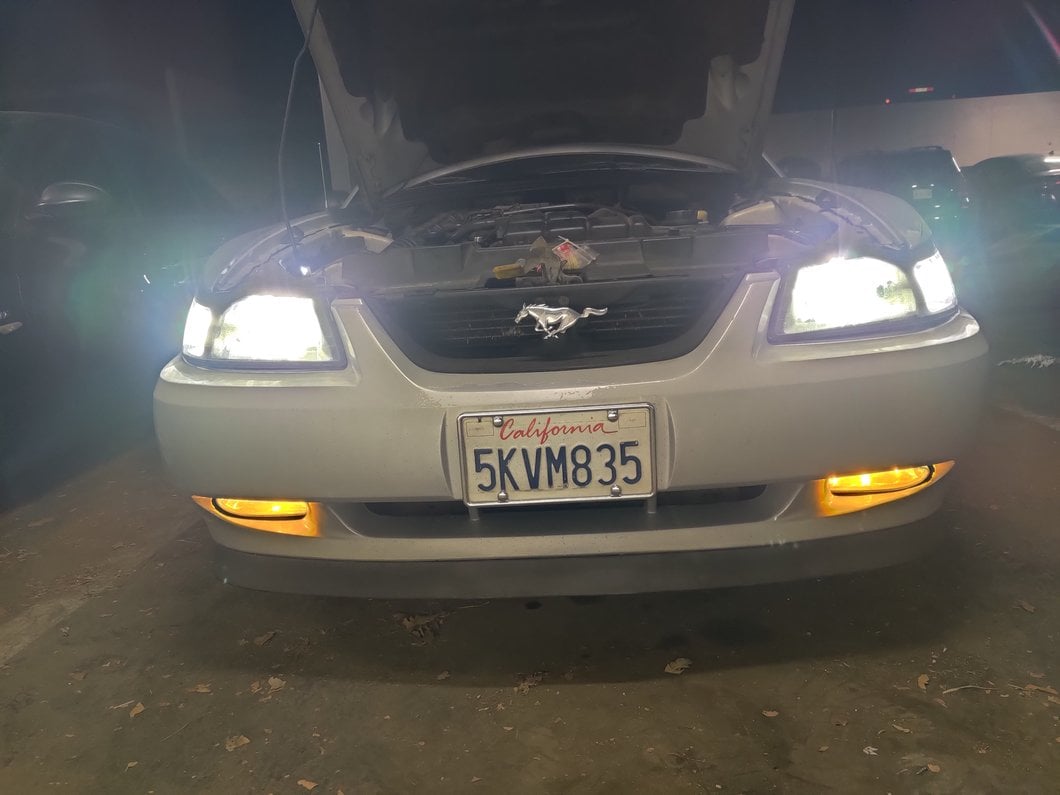 Raxiom Axial Series 6000K LED Headlight Bulbs; 9007 (94-04 Mustang)