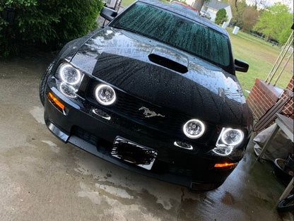 Raxiom Axial Series 6000K LED Headlight Bulbs; H13 (05-12 Mustang)