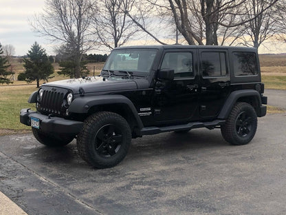 Raxiom Axial Series LED Side Marker Lights; Smoked (07-18 Jeep Wrangler JK)