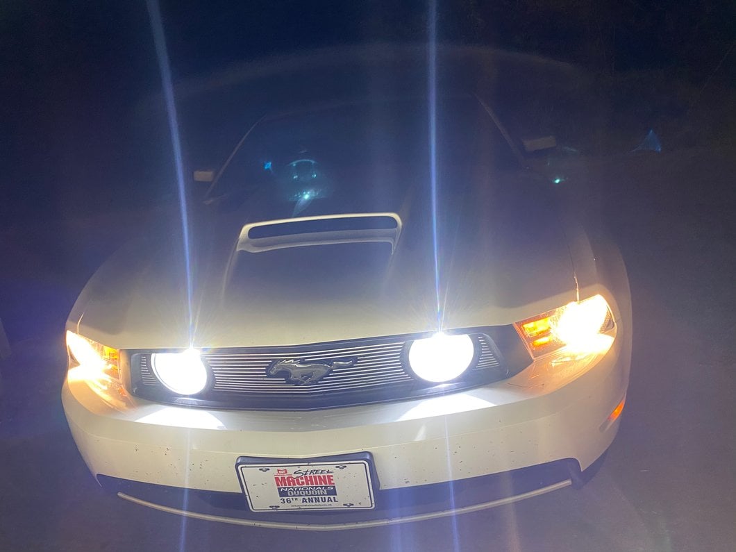 Raxiom Axial Series 6000K LED Fog Light Bulbs; H10 (03-04 Mustang Cobra; 05-12 Mustang GT)