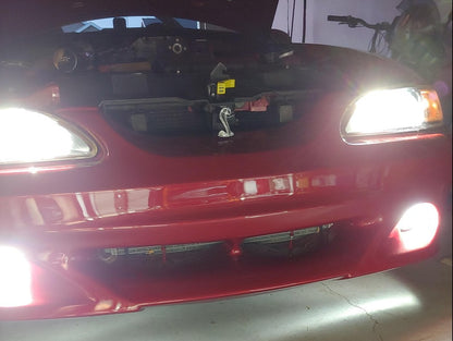 Raxiom Axial Series 6000K LED Headlight Bulbs; 9007 (94-04 Mustang)