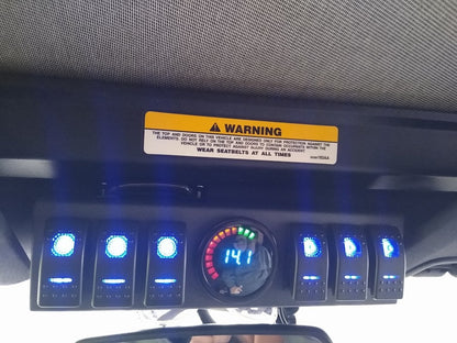 Raxiom Control Box with Switch Panel (07-18 Jeep Wrangler JK)
