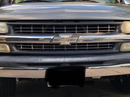 Raxiom Axial Series Euro Turn Signal and Parking Lights; Chrome (99-01 Silverado 1500)