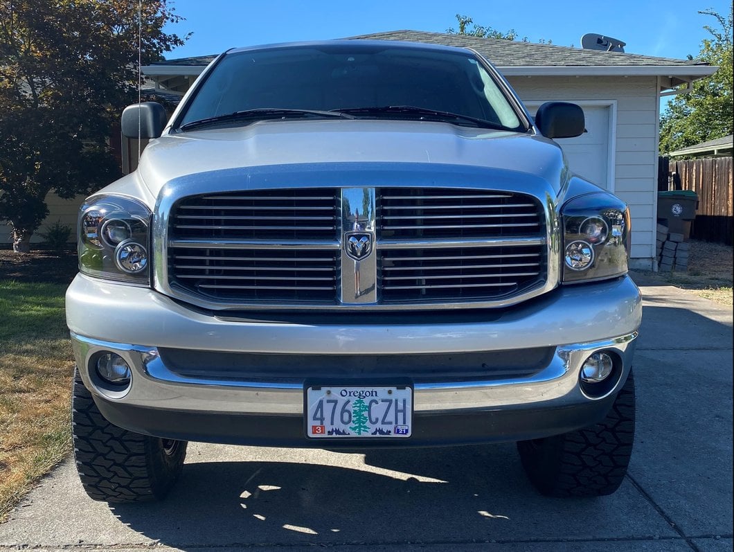 Raxiom CCFL Halo Projector Headlights; Black Housing; Clear Lens (06-08 RAM 1500)