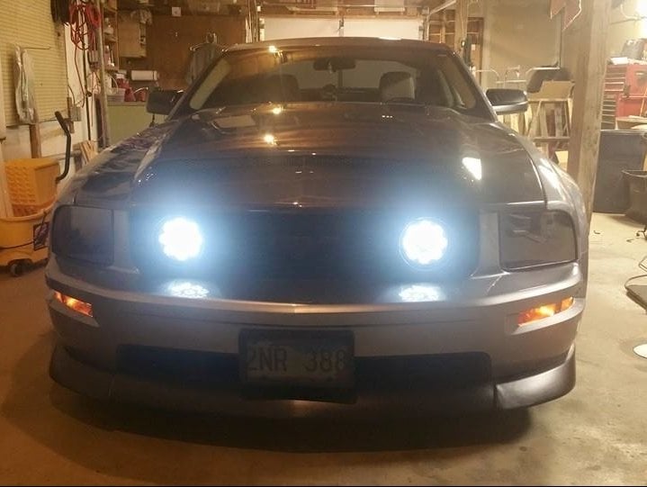 Raxiom LED Fog Lights; Smoked (05-12 Mustang GT)