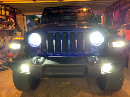 Raxiom Axial Series Dual Color LED Front Turn Signal Light Bulbs; 7443 (18-25 Jeep Wrangler JL Sport)