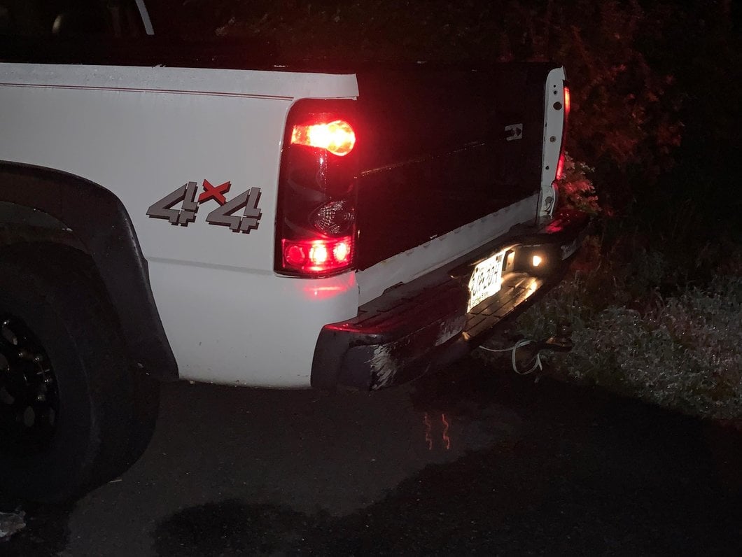 Raxiom Axial Series Tail Lights; Black Housing; Clear Lens (03-06 Silverado 1500 Fleetside)