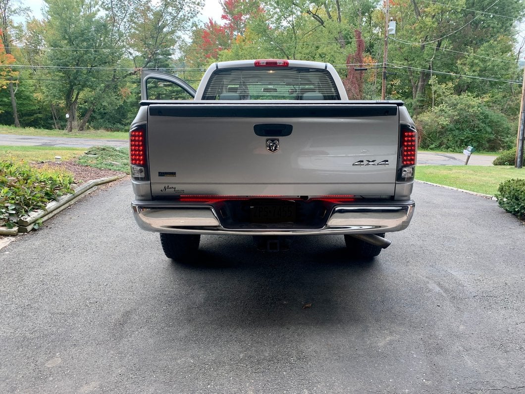 Raxiom LED Tail Lights; Black Housing; Clear Lens (07-08 RAM 1500)