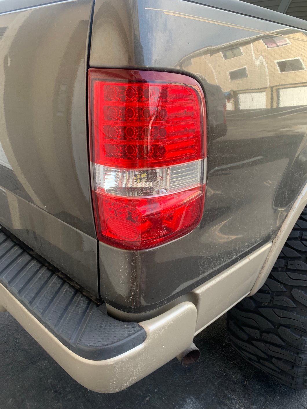 Raxiom LED Tail Lights; Chrome Housing; Red/Clear Lens (04-08 F-150 Styleside)