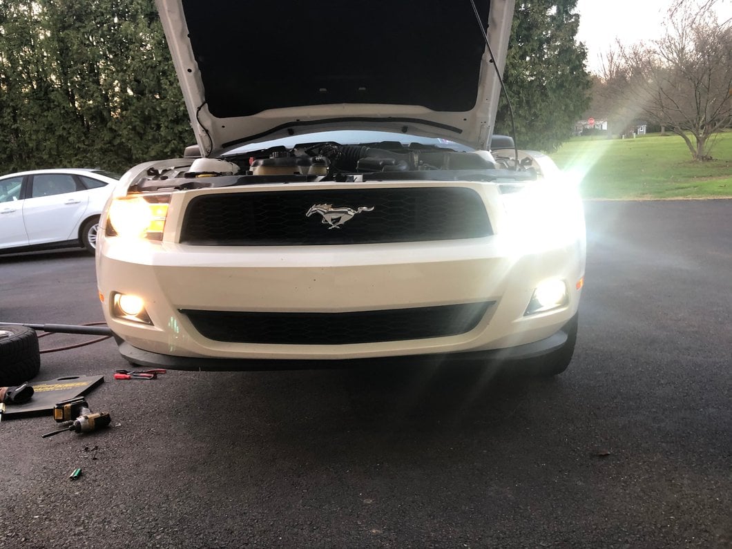 Raxiom Axial Series 6000K LED Headlight Bulbs; H13 (05-12 Mustang)