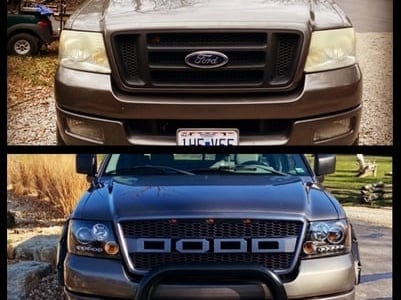 Raxiom Fog Lights; Smoked (04-06 F-150)