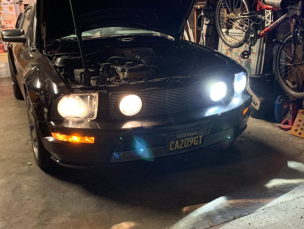 Raxiom Axial Series 6000K LED Fog Light Bulbs; H10 (03-04 Mustang Cobra; 05-12 Mustang GT)