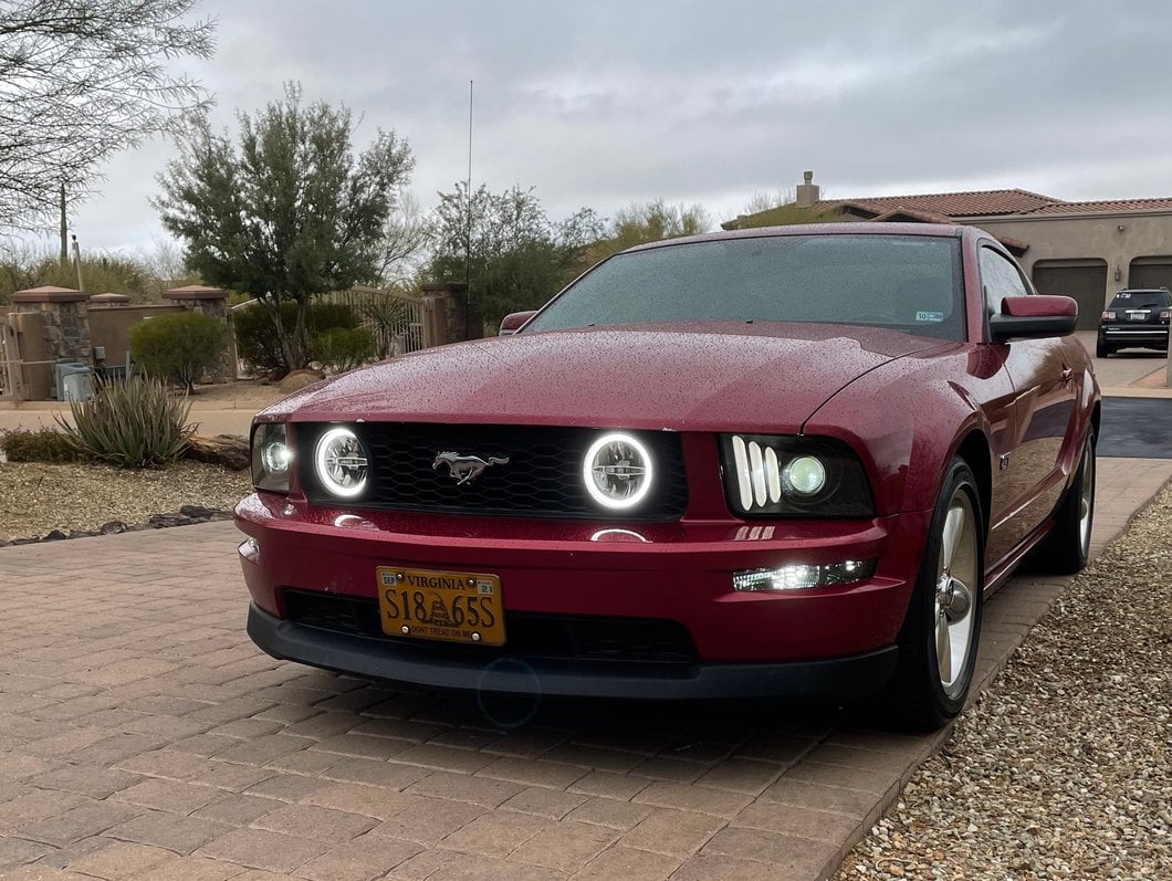 Raxiom Axial Series LED Halo Fog Lights (05-09 Mustang GT)