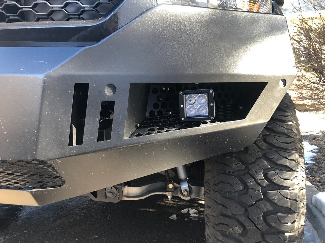 Raxiom Axial Series 3-Inch 4-LED Cube Light; Spot Beam (Universal; Some Adaptation May Be Required)