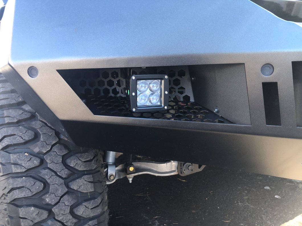 Raxiom Axial Series 3-Inch 4-LED Cube Light; Spot Beam (Universal; Some Adaptation May Be Required)