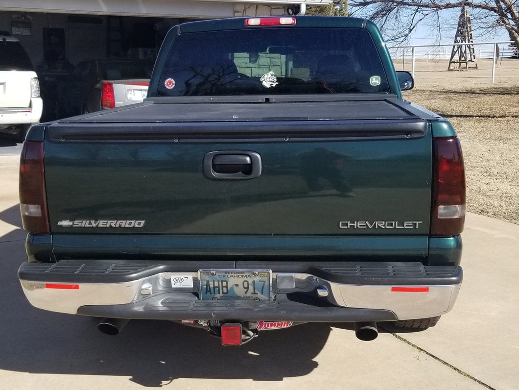 Raxiom Axial Series Tail Lights; Black Housing; Midnight Red Lens (99-02 Silverado 1500 Fleetside)