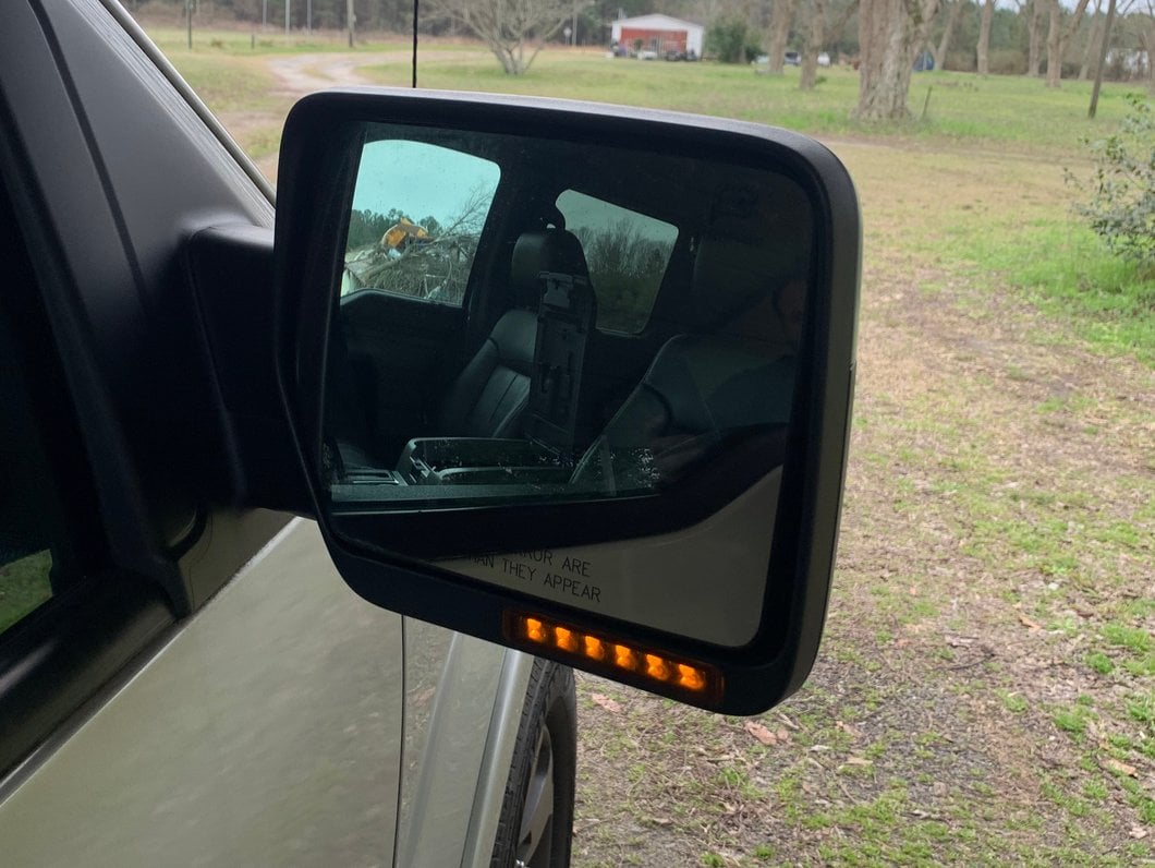 Raxiom Axial Series Sequential Side Mirror LED Turn Signals; Smoked (04-14 F-150)