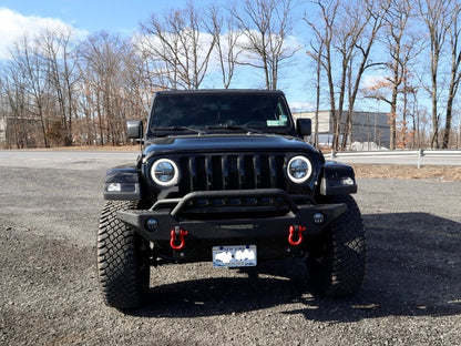 Raxiom Axial Series LED Headlights; Black Housing; Clear Lens (18-25 Jeep Wrangler JL)