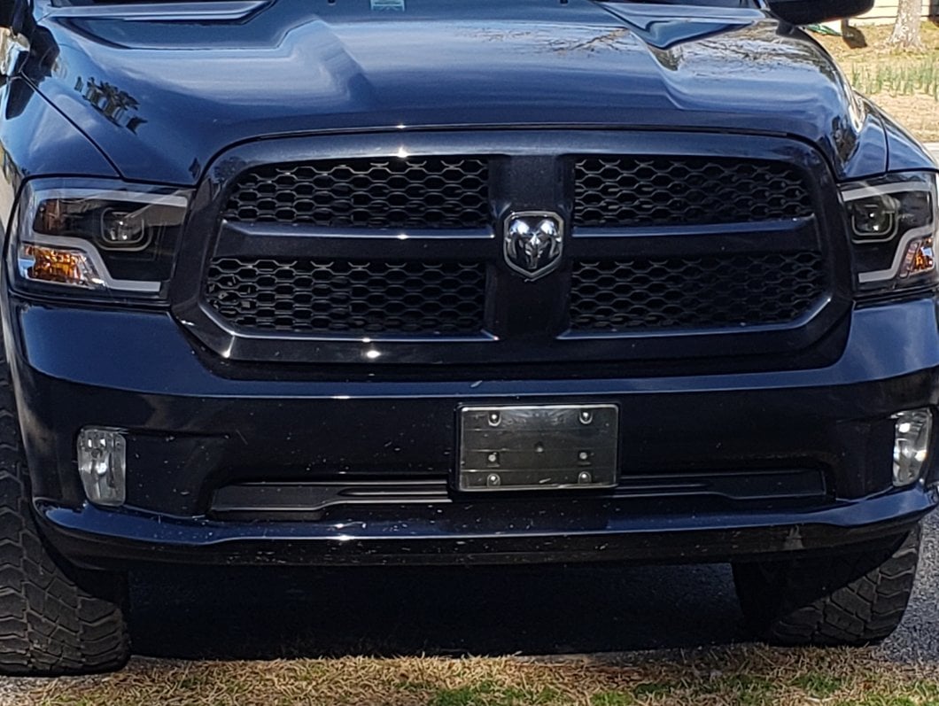 Raxiom LED Halo Projector Headlights; Black Housing; Clear Lens (09-18 RAM 1500 w/ Factory Halogen Non-Projector Headlights)