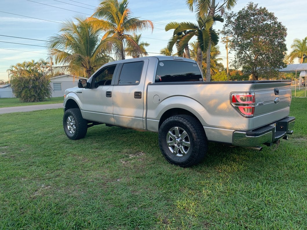 Raxiom G2 LED Tail Lights; Chrome Housing; Clear Lens (09-14 F-150 Styleside)