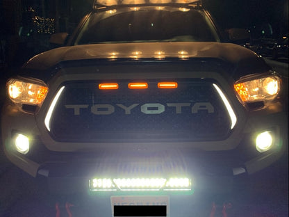 Raxiom 20-Inch Dual Row LED Light Bar; Flood/Spot Combo Beam (Universal; Some Adaptation May Be Required)