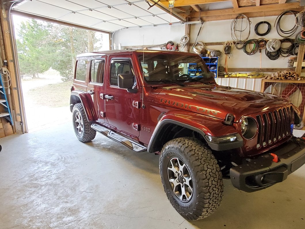 Raxiom Axial Series LED Fender Flare Marker Lights; Smoked (18-25 Jeep Wrangler JL)