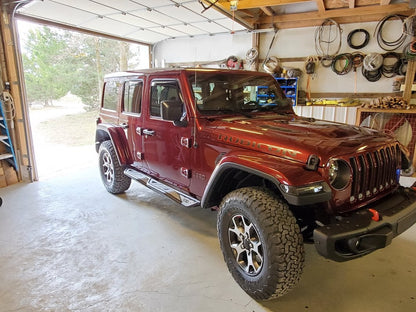 Raxiom Axial Series LED Fender Flare Marker Lights; Smoked (18-25 Jeep Wrangler JL)