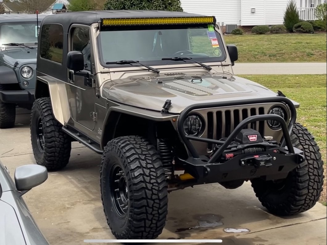 Raxiom Axial Series 50-Inch Dual Row LED Light Bar; Combo Beam (Universal; Some Adaptation May Be Required)