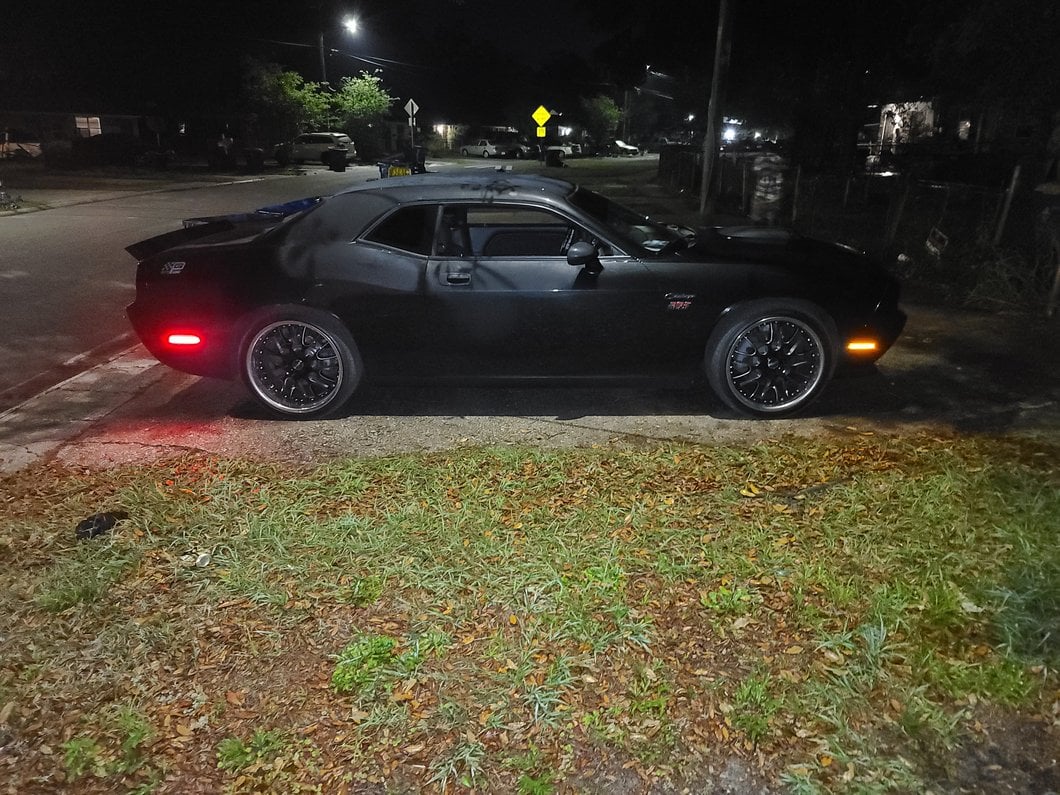 Raxiom Axial Series LED Side Marker Lights; Smoked (08-14 Challenger)