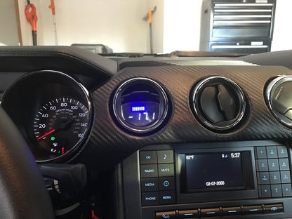 Raxiom Vent Integrated OBD2 Multi-Gauge with Vent Housing (15-23 Mustang)