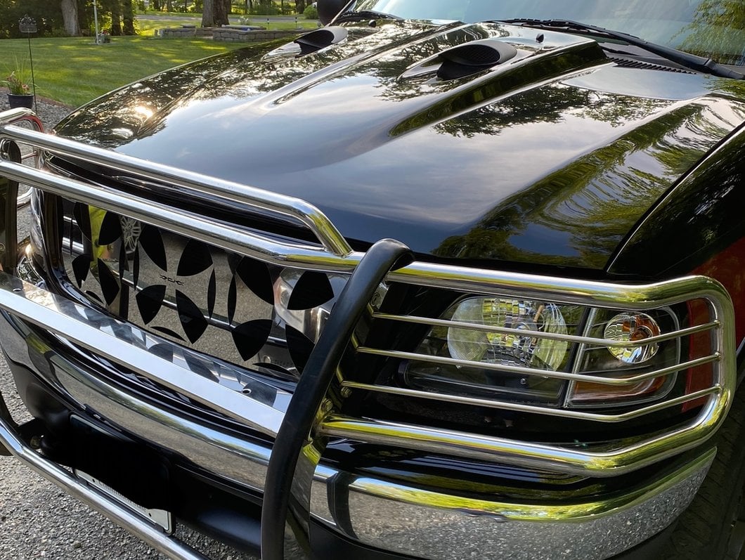 Raxiom G2 Euro Headlights with Parking Lights; Black Housing; Clear Lens (97-03 F-150)
