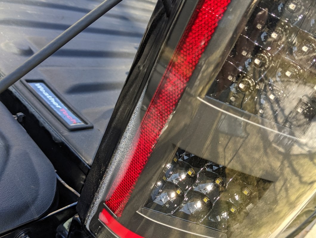 Raxiom LED Tail Lights with Sequential Turn Signals; Black Housing; Clear Lens (15-17 F-150 w/ Factory Halogen Non-BLIS Tail Lights)