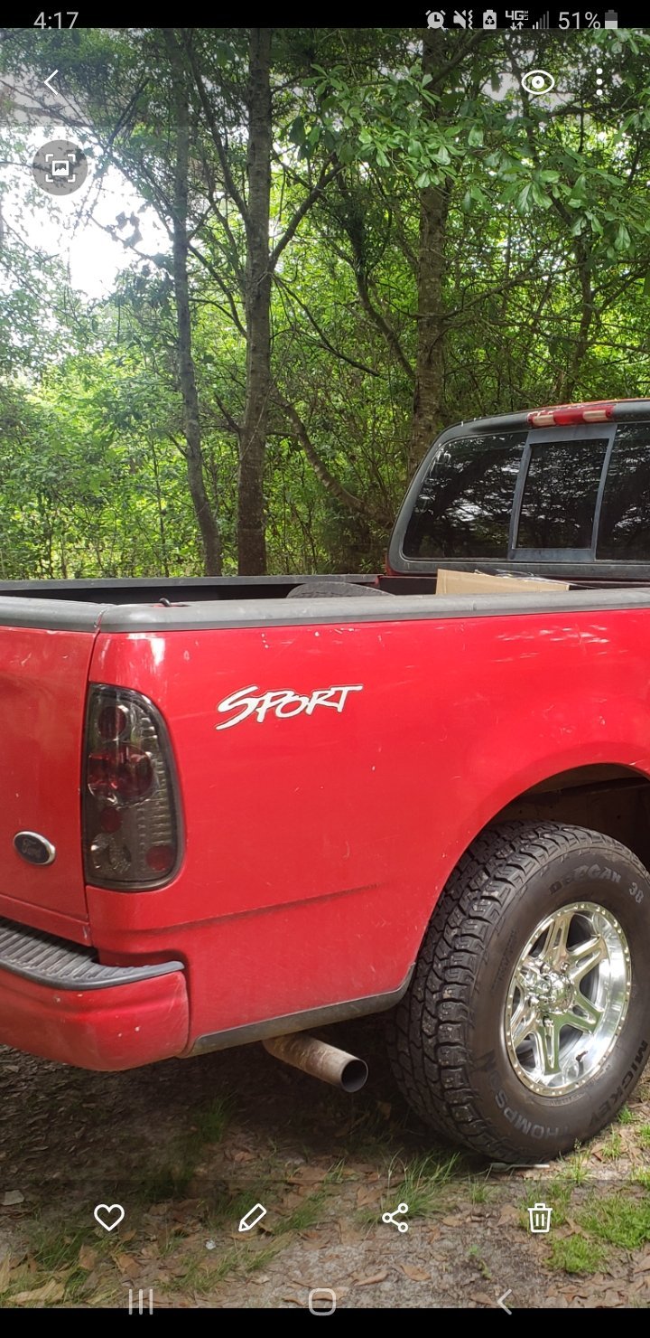 Raxiom Axial Series Version 2 Tail Lights; Black Housing; Smoked Lens (97-03 F-150 Styleside)
