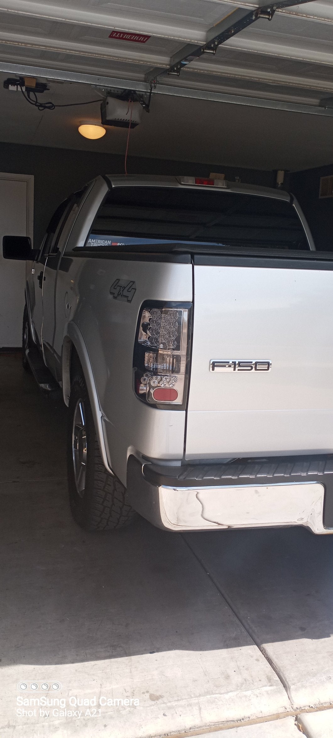 Raxiom LED Tail Lights; Chrome Housing; Smoked Lens (04-08 F-150 Styleside)