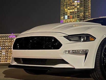 Raxiom LED Projector Headlights; Black Housing; Clear Lens (18-23 Mustang GT, EcoBoost)