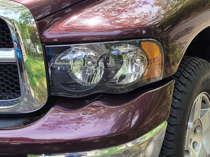 Raxiom Crystal Headlights; Black Housing; Clear Lens (02-05 RAM 1500)