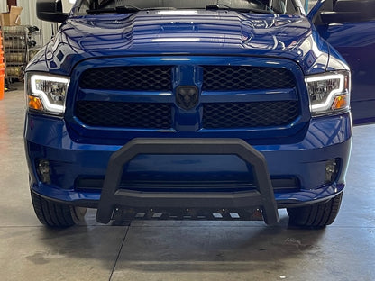 Raxiom LED Bar Headlights; Black Housing; Clear Lens (09-18 RAM 1500 w/ Factory Halogen Non-Projector Headlights)