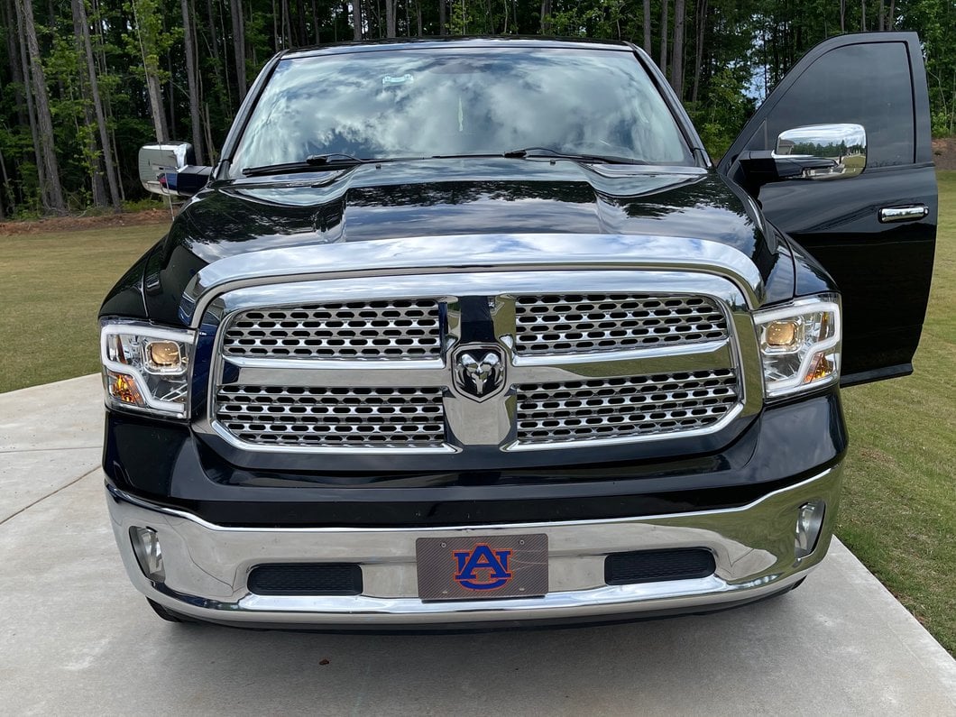 Raxiom LED Halo Headlights; Chrome Housing; Clear Lens (09-18 RAM 1500 w/ Factory Halogen Non-Projector Headlights)