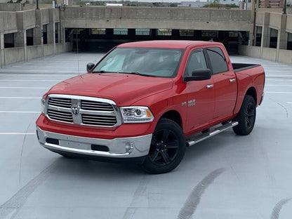 Raxiom LED Halo Headlights with Switchback Turn Signals; Chrome Housing; Clear Lens (09-18 RAM 1500 w/ Factory Halogen Non-Projector Headlights)