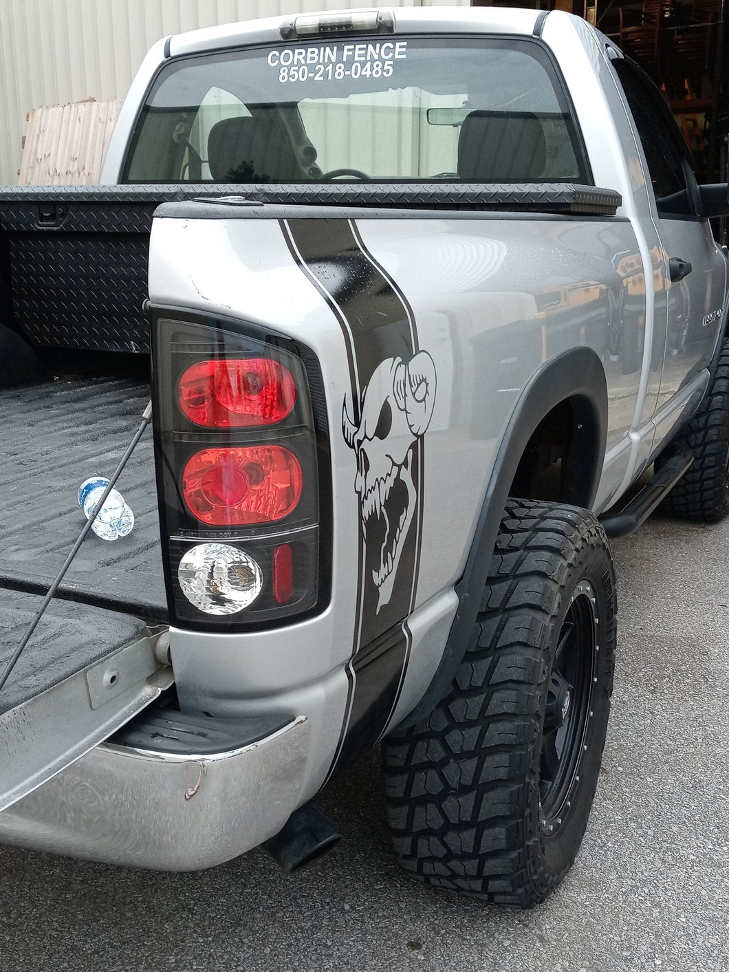 Raxiom Axial Series Tail Lights; Black Housing; Red/Clear Lens (02-05 RAM 1500)
